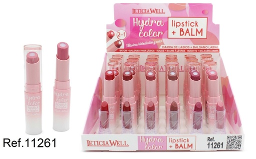[8435433207856] Pluma de labios y bálsamo labial 11261 24/u - Cosméticos