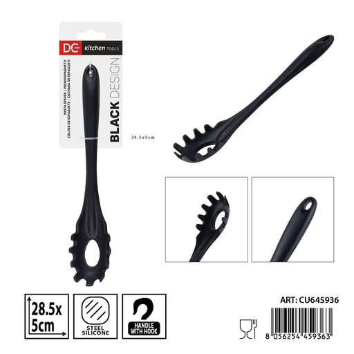 [0242189] Cuchara para espaguetis de silicona 28.5 x 5 cm - Utensilio de cocina