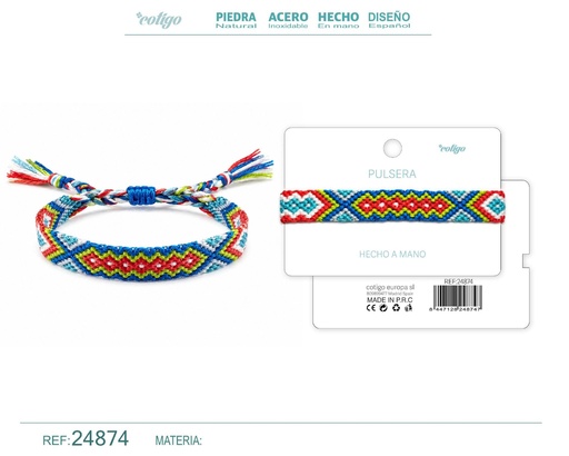 [24874] Pulsera hecha a mano - Joyería artesanal