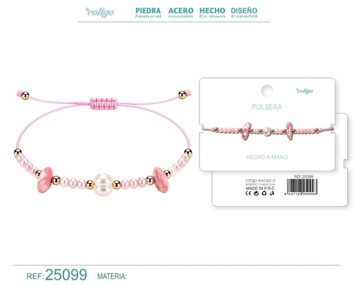 [25099] Pulsera hecha a mano - Joyería artesanal
