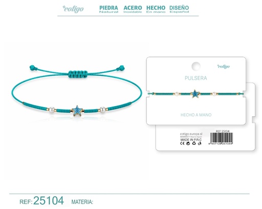 [25104] Pulsera hecha a mano - Joyería artesanal