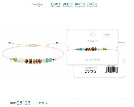[25123] Pulsera hecha a mano - Joyería artesanal