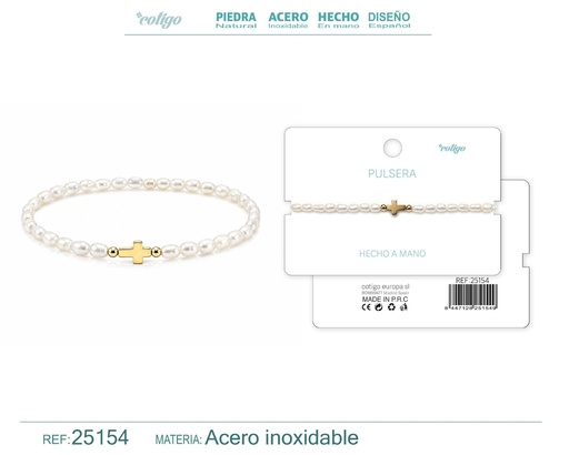 [25154] Pulsera hecha a mano con hilo - Joyas artesanales