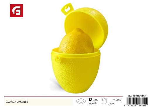 [120186396] Envase guarda limones - Recipiente plástico para almacenamiento en cocina