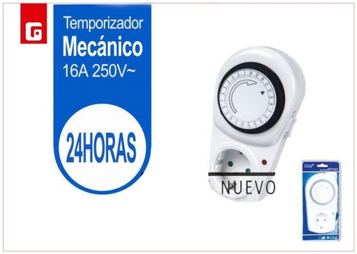 [170316905] Temporizador analógico semanal - Suministros eléctricos y temporizadores