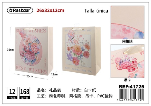 [41725] Bolsa de regalo 26*32*12cm - Accesorios de regalo y bolsas para regalos