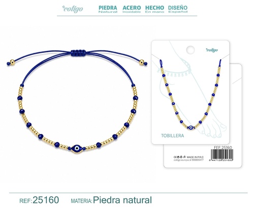 [25160] Tobillera hecha a mano - Joyería y complementos