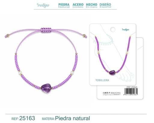 [25163] Tobillera hecha a mano - Joyería y complementos