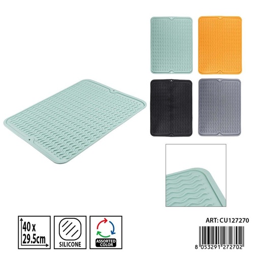[0243370] Alfombrilla para fregadero DC Casa 40x29.5 cm - Accesorios de cocina antideslizante
