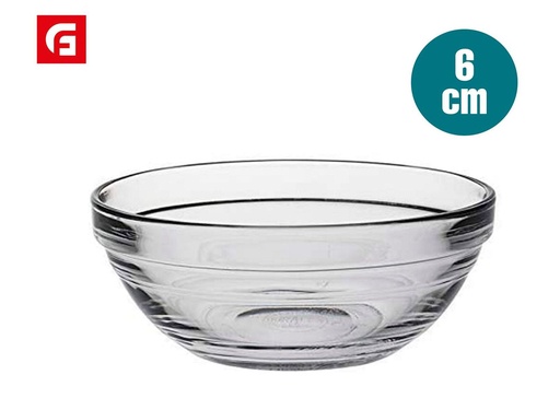[180250075] Ensaladera apilable LYS 6 cm - Utensilios de vidrio