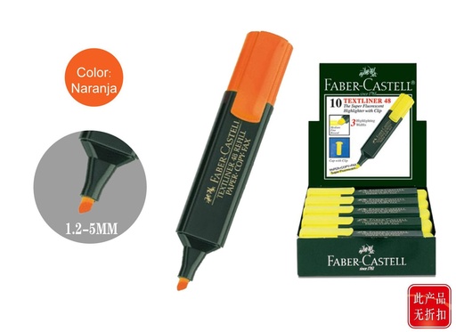 [153854815] Marcador textliner naranja 48-15 - Papelería