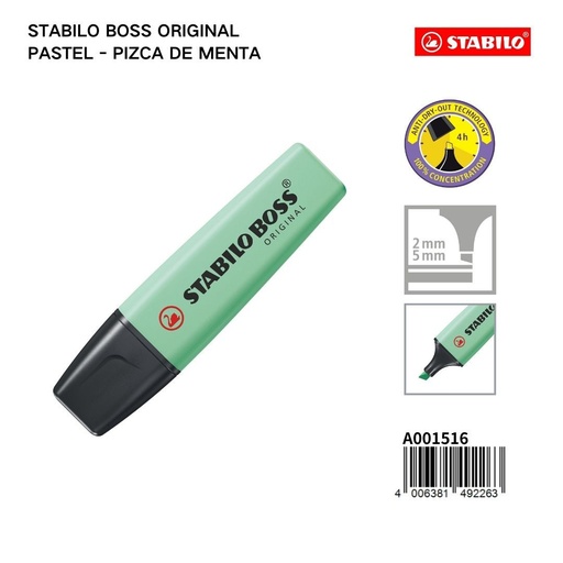 [A001516] STABILO BOSS ORIGINAL PASTEL - Materiales de papelería