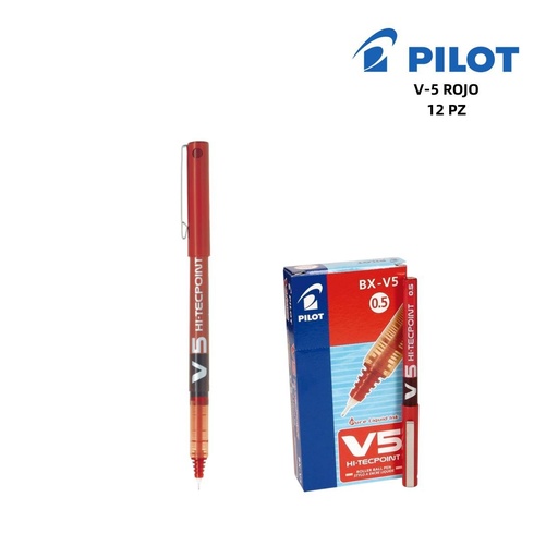 [A000476] **Pluma pilot 0.5 mm roja ** - Material de oficina