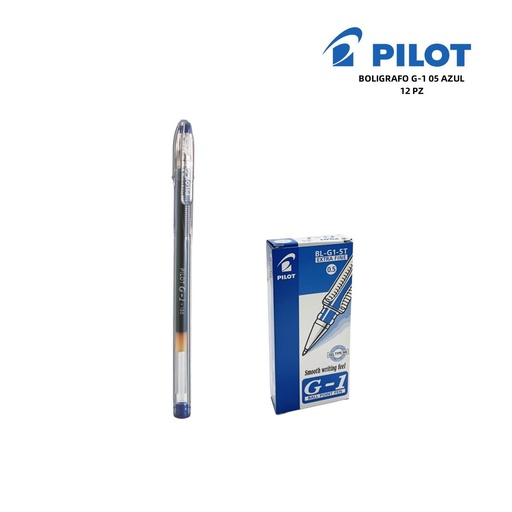 [A000500] Bolígrafo Pilot 0.5mm azul - Artículos de papelería