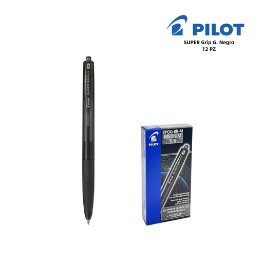 [A000491] Bolígrafo Pilot de 1 mm con tinta negra - Papelería