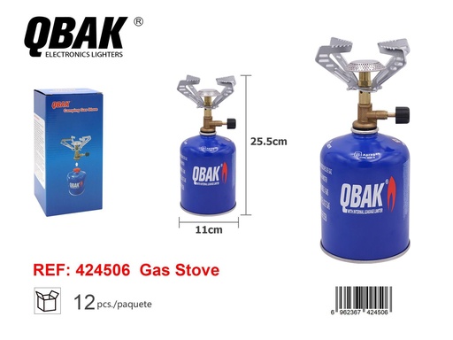 [A002839] Estufa de gas QBAK TR-518BCN - Cocina y utensilios