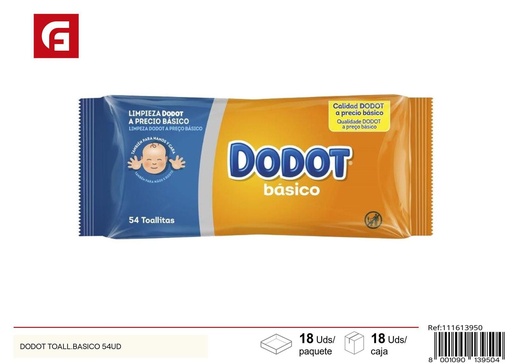 [111613950] Toallas Dodot básicas 54 unidades - Productos de cuidado personal