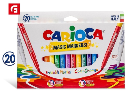 [150541369] Rotuladores mágicos de 20 colores - Material de arte