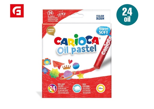 [150543278] Ceras pastel al óleo 24 colores para dibujo artístico