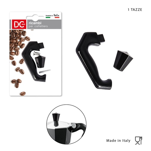 [0128508] Recambio de mango para cafetera 1TZ - Accesorios de café