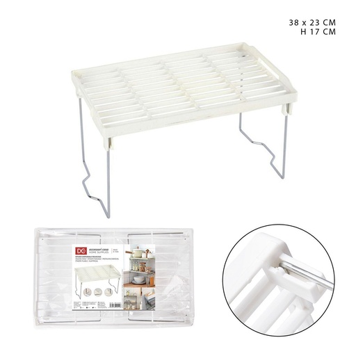 [0038494]  Estante plegable 38X23XH17cm - Almacenamiento en plástico