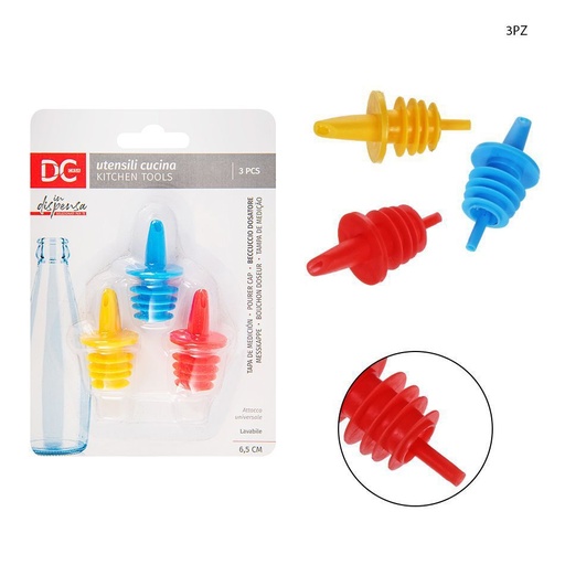 [0128049] Tapa de medición con protector 6.5 cm - 3 PZS