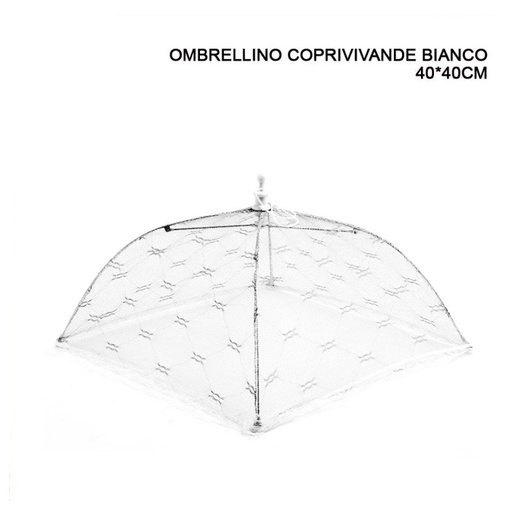 [0134656] Protectora de alimentos blanco 40x40cm