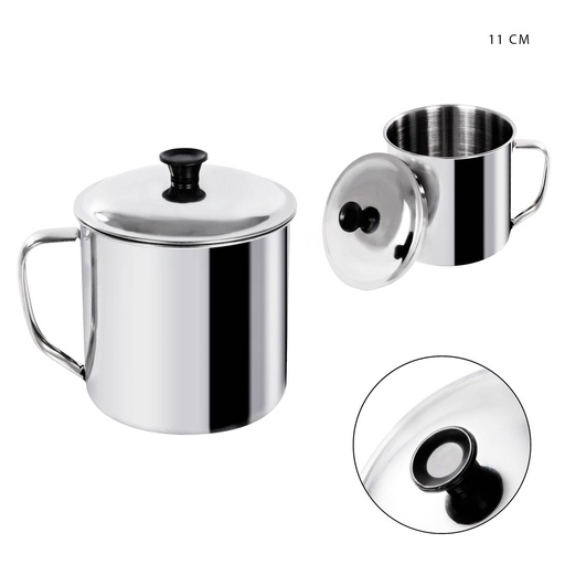 [0137463]  Taza de acero inoxidable de 11 cm - Accesorios de cocina