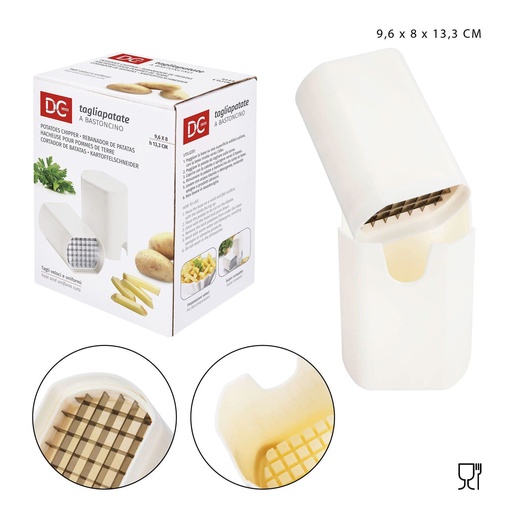 [0139699] Corta papas 9.6x8x13.3CM - Accesorios de cocina