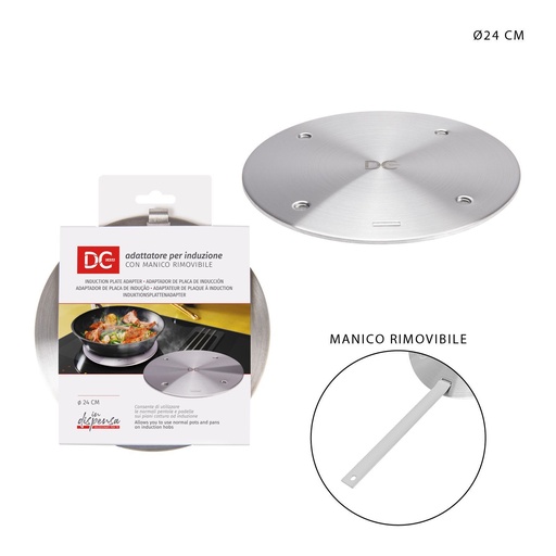 [0226154] Adaptador de inducción de 24 cm - Utensilios de cocina