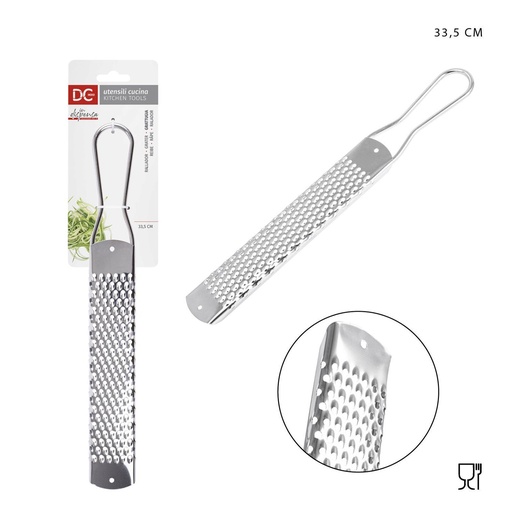 [0227092] Rallador de acero Juliana 33.5x3.5cm - Utensilios de cocina