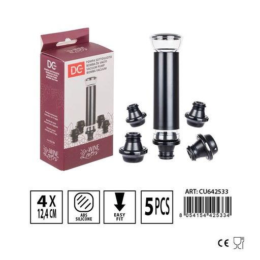 [0229828] Bomba de vacío manual 4x12.4 cm - Accesorios para cocina
