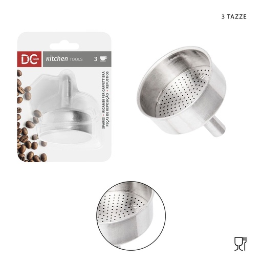 [0229585] Café embudo para 3 tazas - Utensilios de cocina