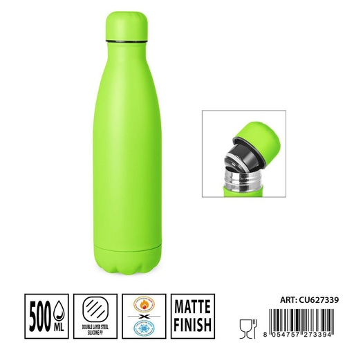 [0235186] Botella térmica 500 ml - Termo aislante para bebidas