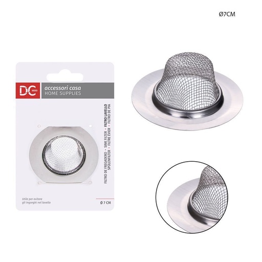 [0148351] Filtro de fregadero cromado 7.2cm - Accesorios de cocina