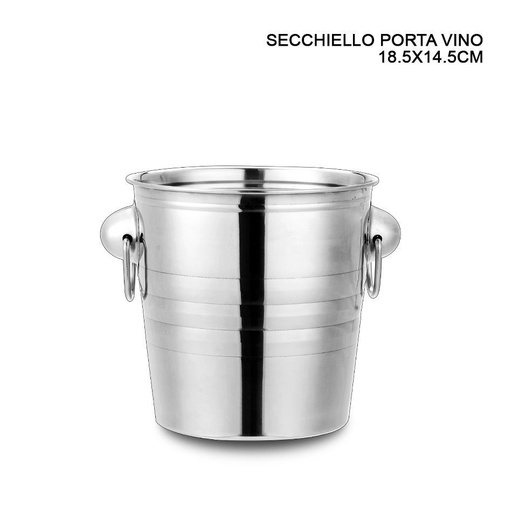 [0148834] Cubitera de acero inoxidable 18.5x14.5cm - Utensilios de coctel