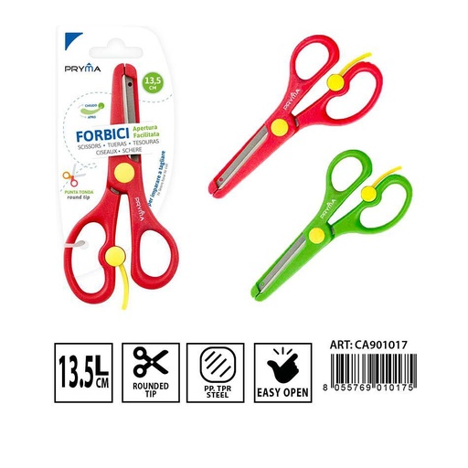 [0148248] Tijeras de punta redonda 13.5 cm - Herramientas de papelería