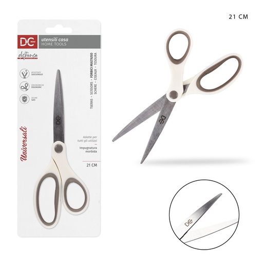 [0148259] Tijeras bicolor multifuncionales 21 cm - Utensilios de cocina imprescindibles