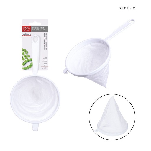 [0200467] Colador cónico de tela (Ø10X21 cm) - Accesorios de cocina