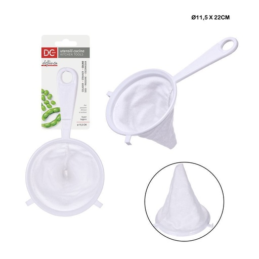 [0200468] Colador cónico de acero inoxidable - Artículos de cocina y coladores