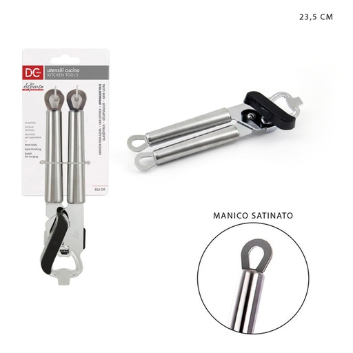 [0203866] Abrelatas de acero inoxidable 23.5x5cm - Utensilios de cocina