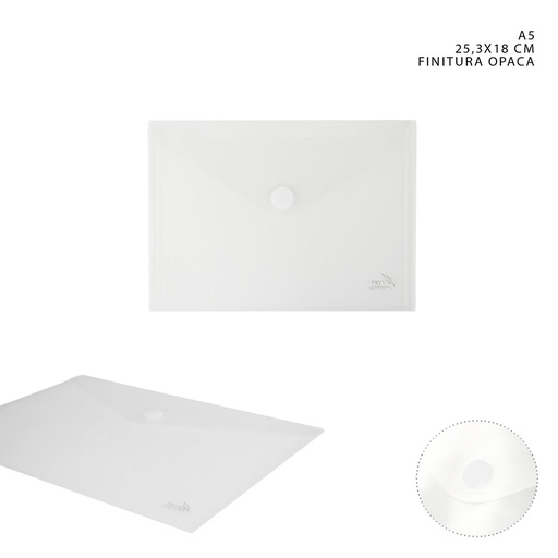 [0207487] Carpeta con cierre de velcro A5 252x180mm - Material de papelería