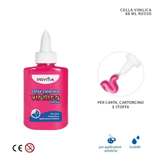 [0209204] Pegamento rojo 88ml - Artículos de manualidades y pegamentos