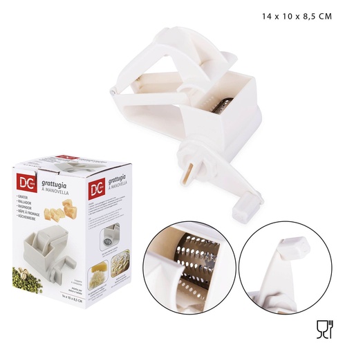 [0209451] Rallador manivela 14x10x8.5cm - Utensilios de cocina