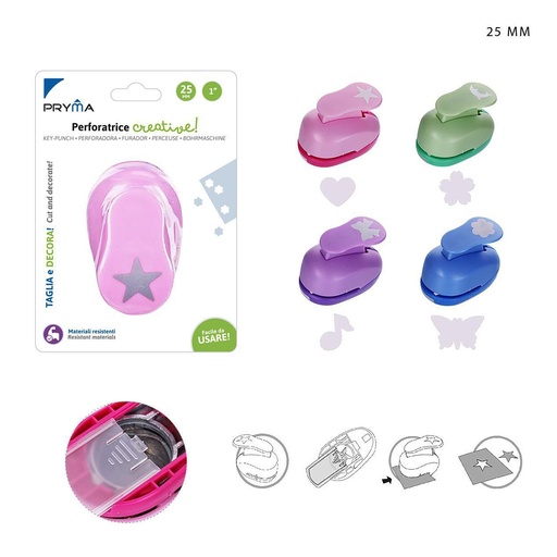 [0210686] Perforador de figuras especiales de 25 mm - Accesorios de manualidades
