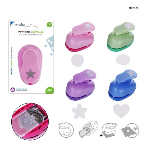 [0210687] Perforador de figuras especiales 38 mm - Utensilios de manualidades