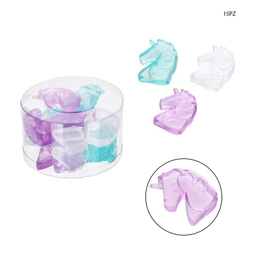 [0211567] Cubos refrigerantes de unicornio 15 pzs - Moldes para hielo
