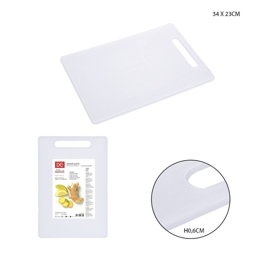 [0211662] Tabla plástica 34X23X0.6CM - Accesorios de cocina 