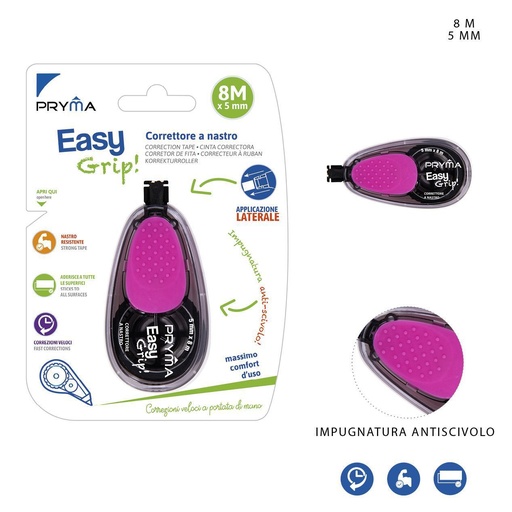 [0212292] Cinta correctora Easygrip 5mm x 8m - Material de oficina