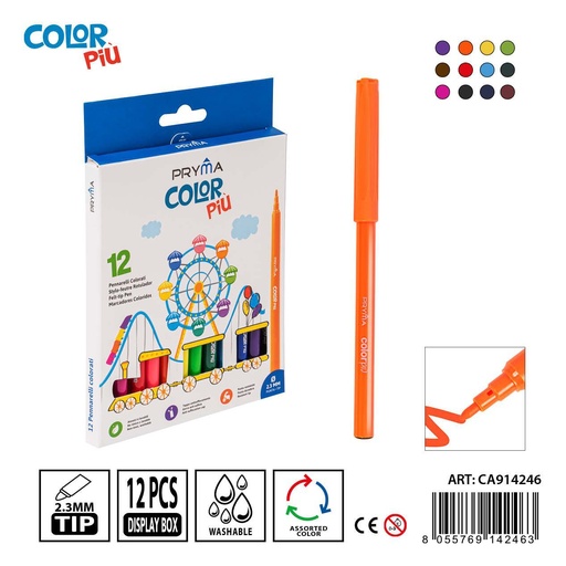 [0215689] Ratones de colores 12 piezas - Rotuladores de colores